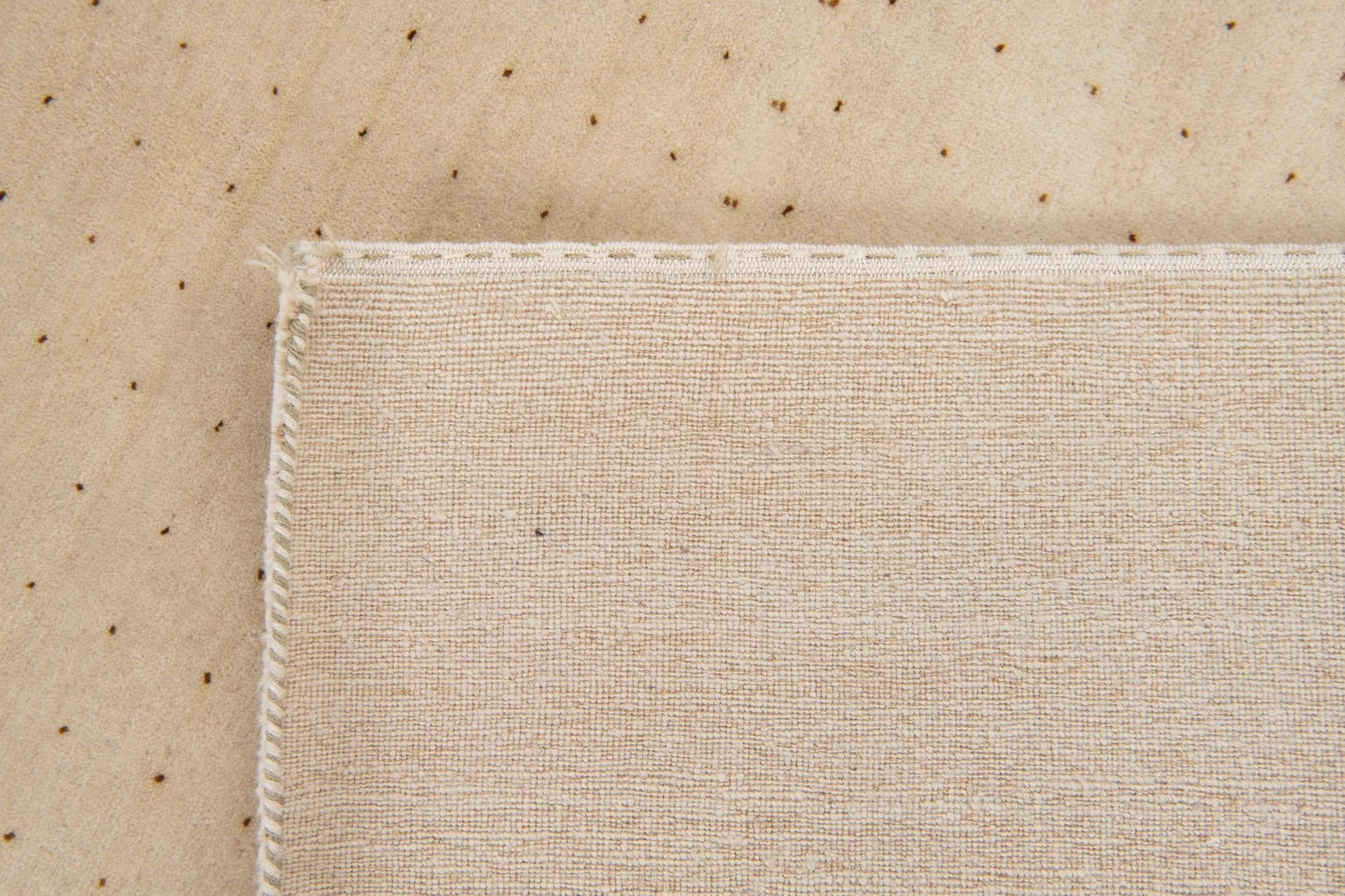 5' 8 x 7' 10 Hand Knotted Gabbeh Wool Rug