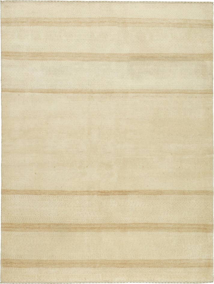 Detail image of 5' x 6' 7 Hand Knotted Gabbeh Oriental Wool Rug