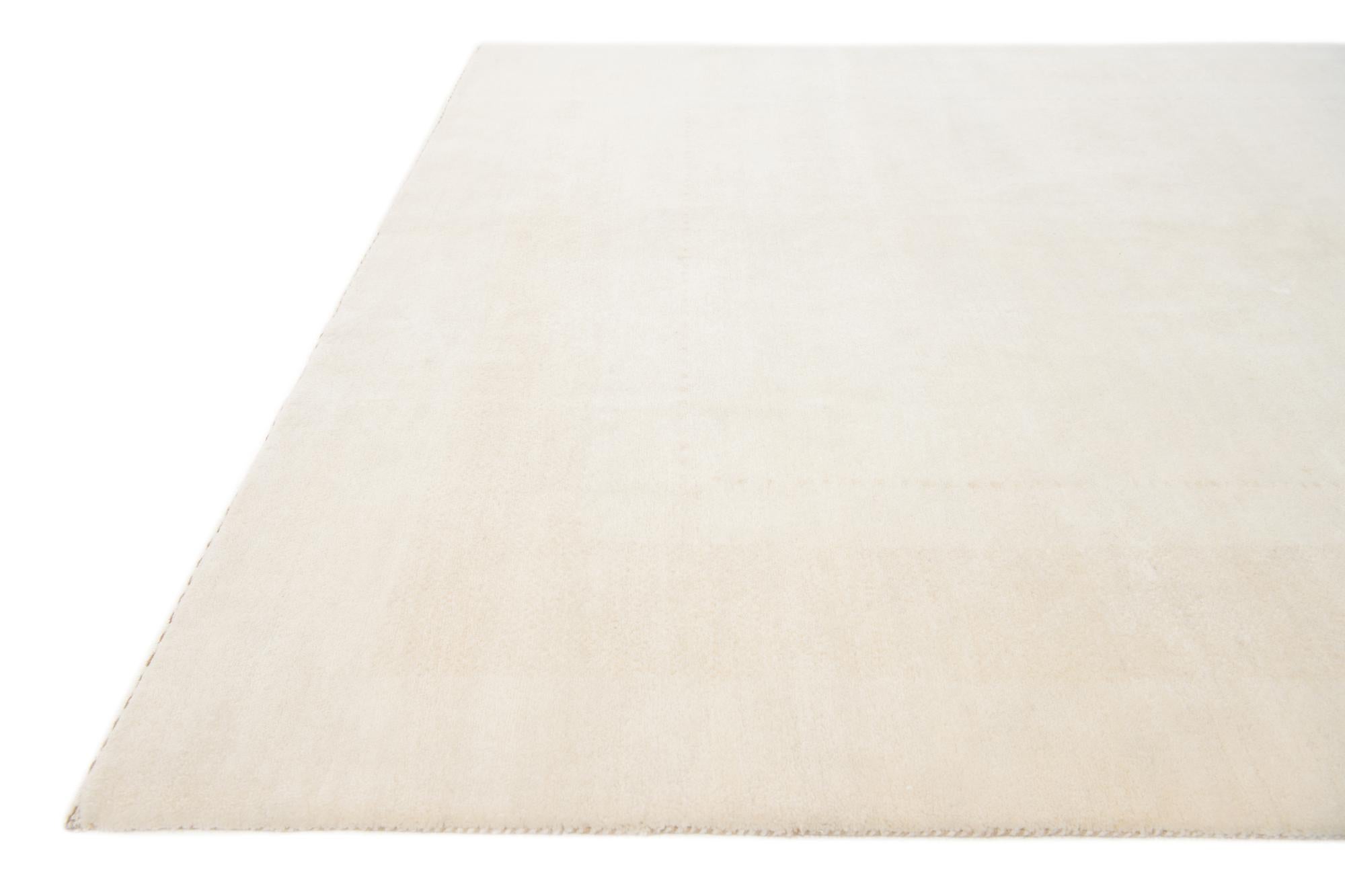 5' 7 x 8' Hand Knotted Gabbeh Oriental Wool Rug
