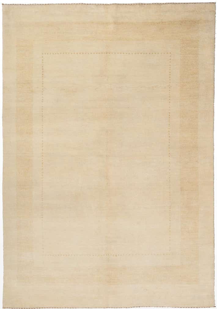 5' 7 x 8' Hand Knotted Gabbeh Oriental Wool Rug