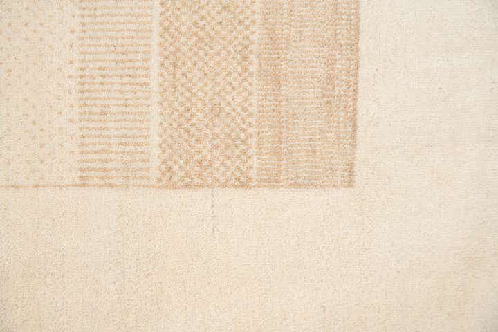 4' 10 x 6' 10 Hand Knotted Gabbeh Wool Rug