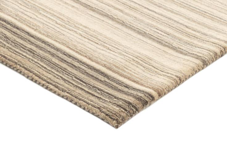 Detail image of 2' 5 x 4' Hand Knotted Gabbeh Wool Rug