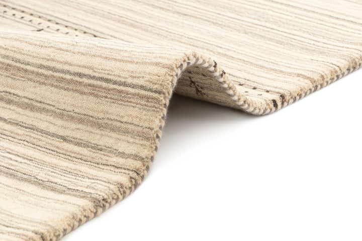 2' 5 x 4' Hand Knotted Gabbeh Wool Rug
