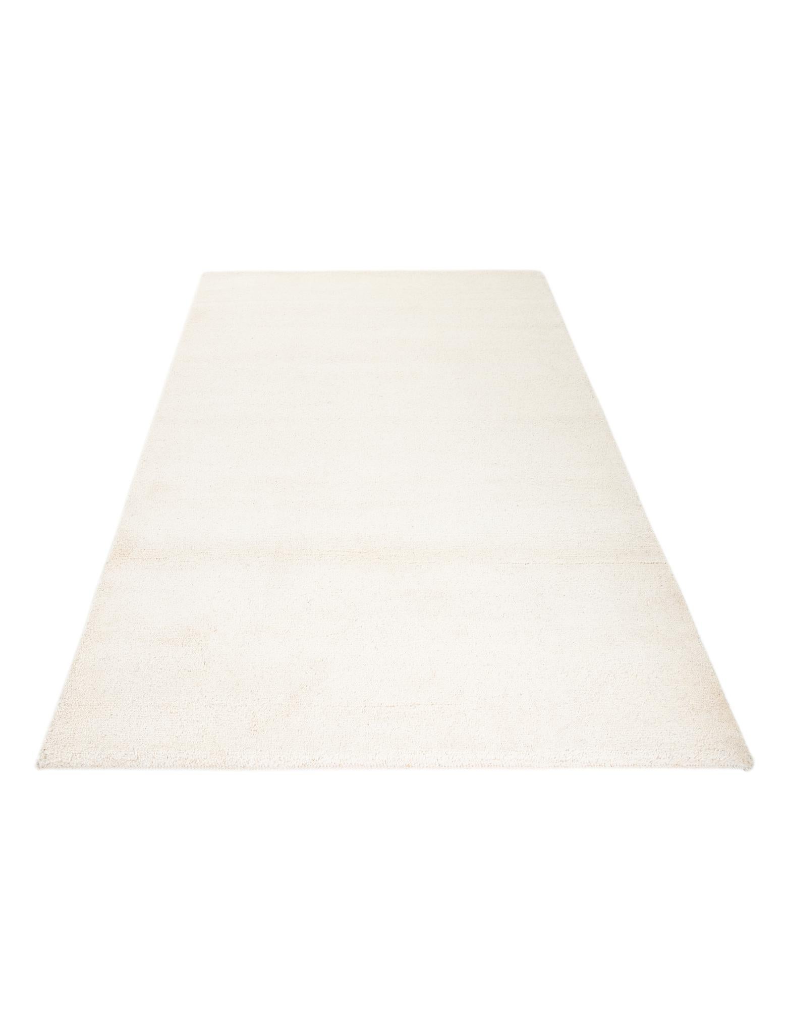 4' 1 x 6' Hand Knotted Gabbeh Wool Rug