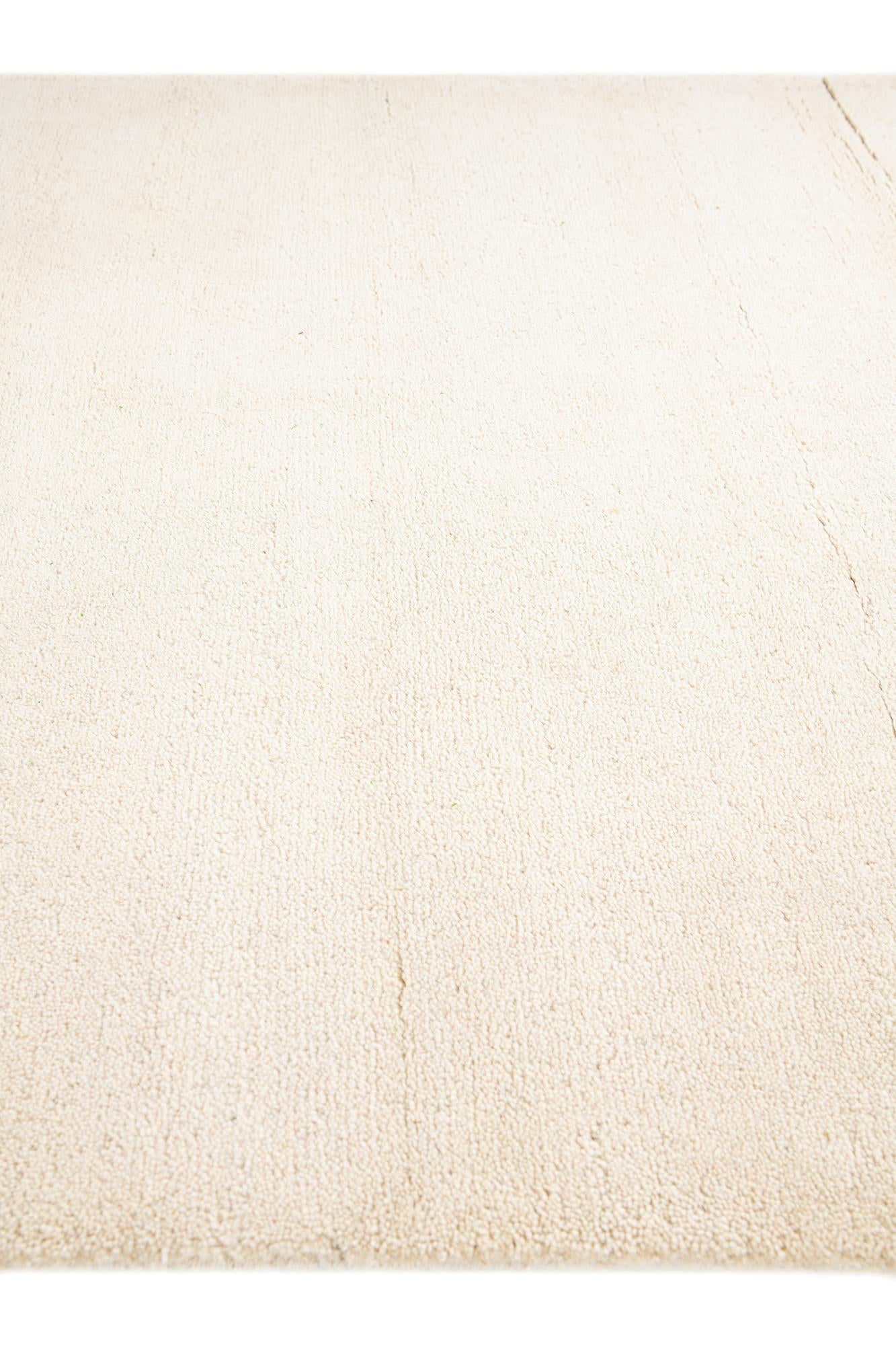 4' 1 x 6' Hand Knotted Gabbeh Wool Rug