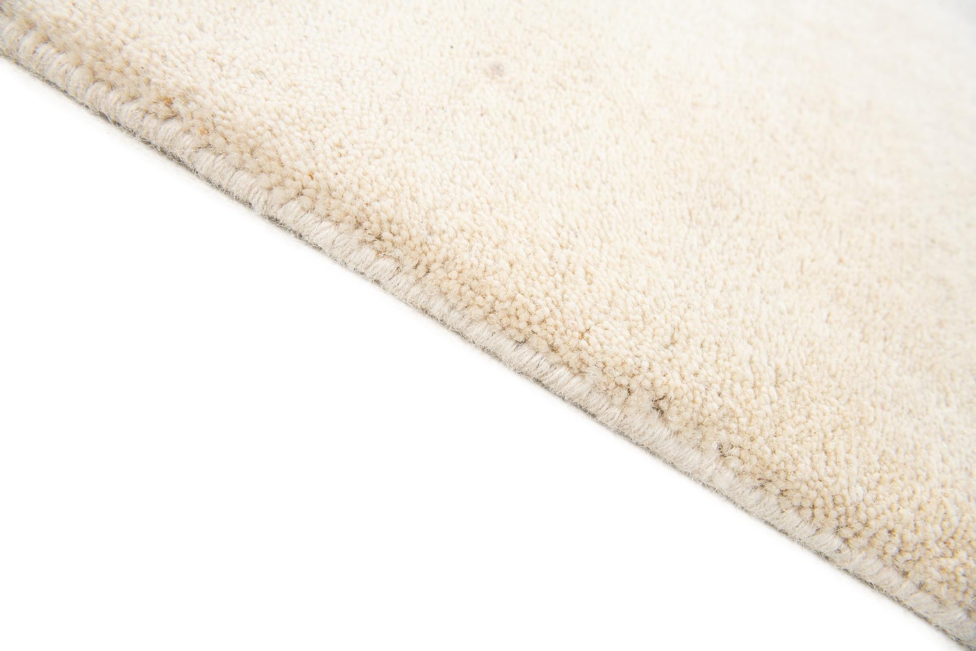 4' x 6' Hand Knotted Gabbeh Wool Rug