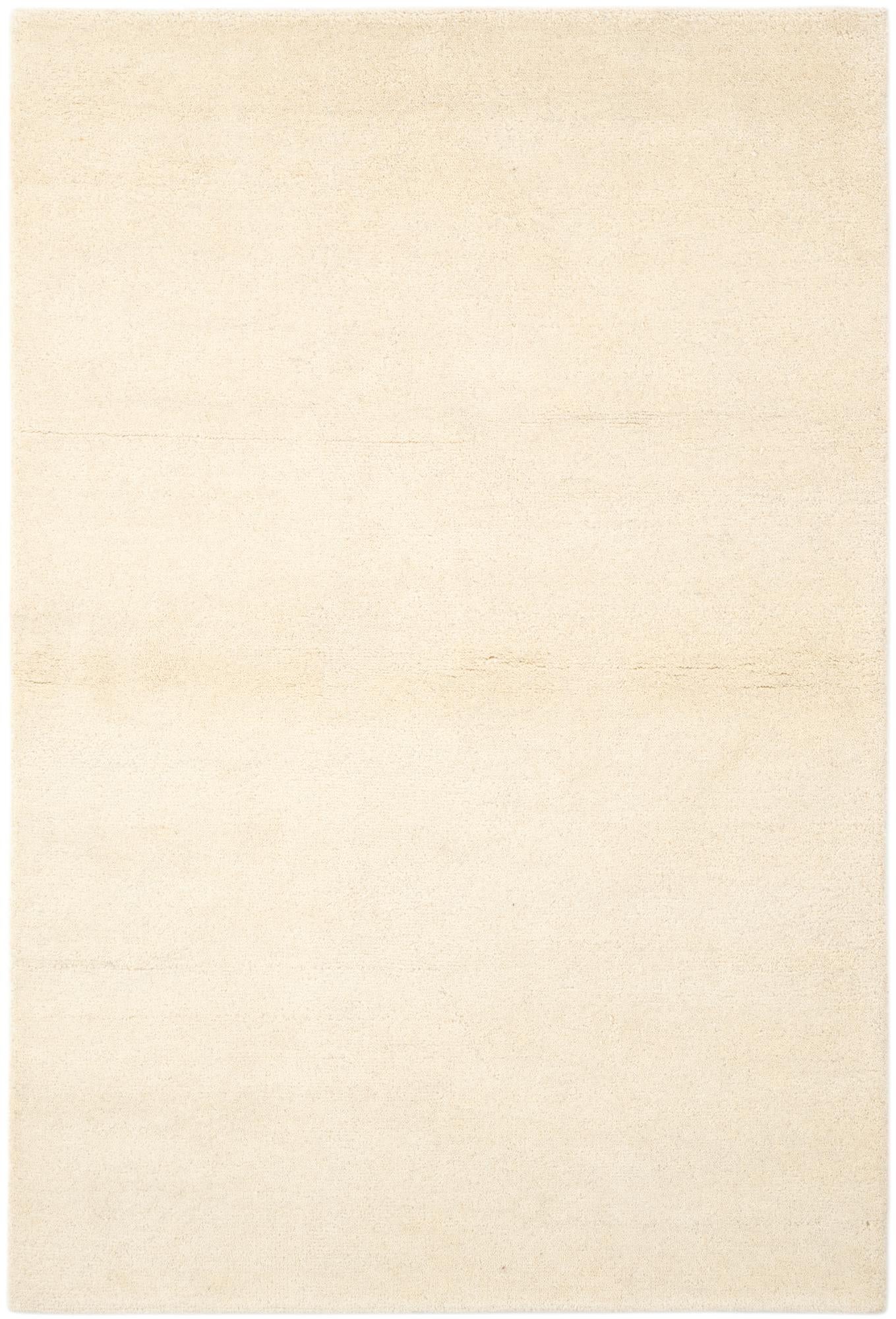 4' x 6' Hand Knotted Gabbeh Wool Rug