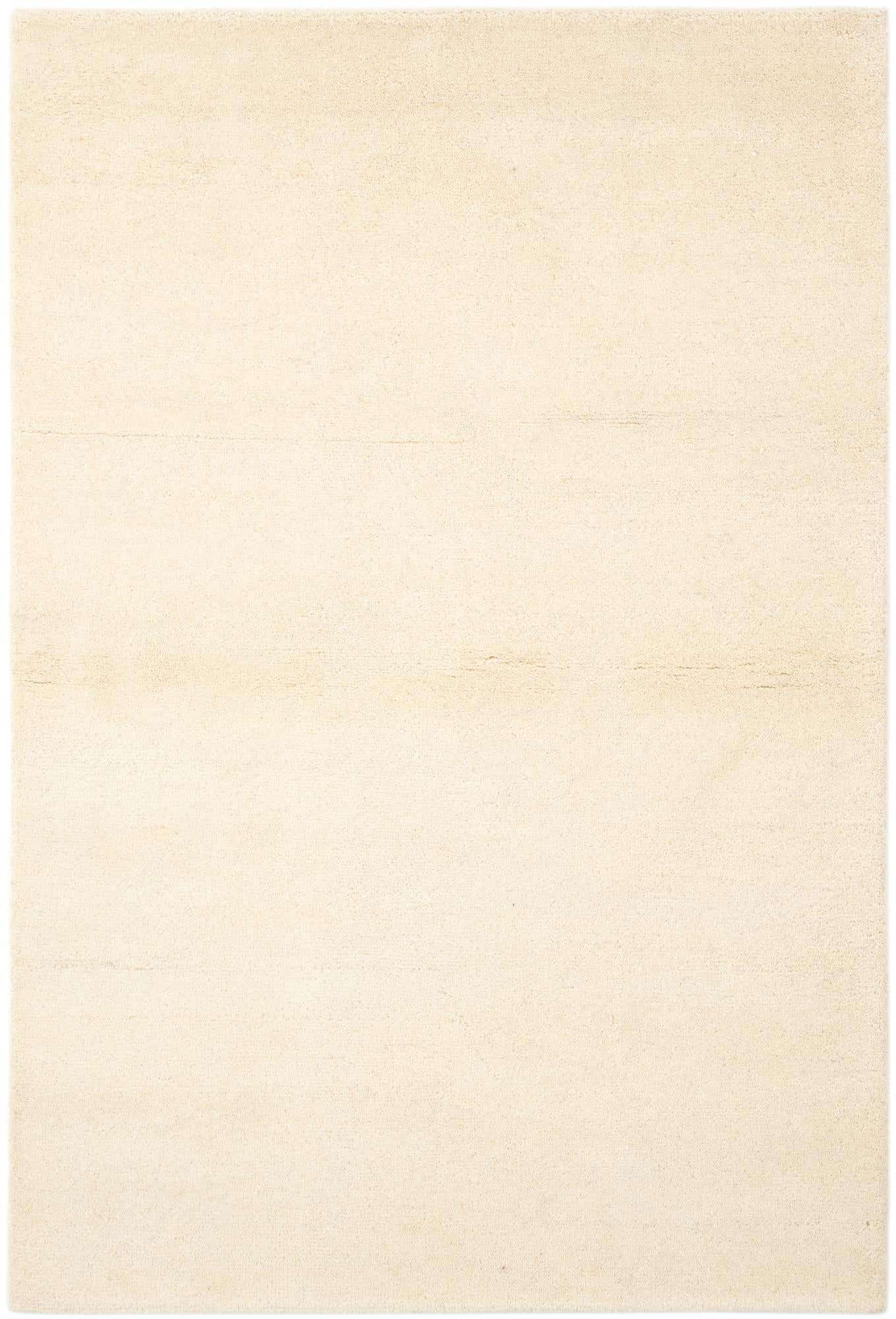 4' x 6' Hand Knotted Gabbeh Wool Rug