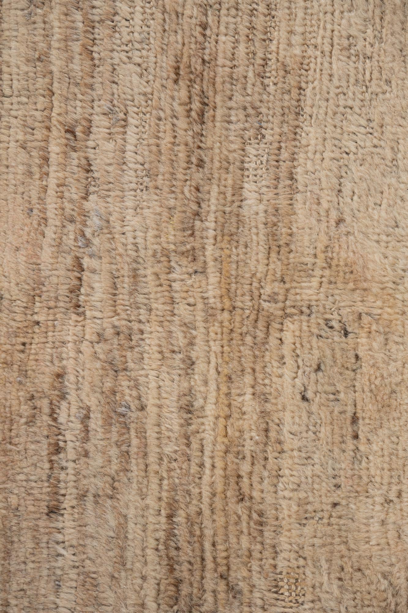 3' 4 x 4' 8 Hand Knotted Gabbeh Wool Rug