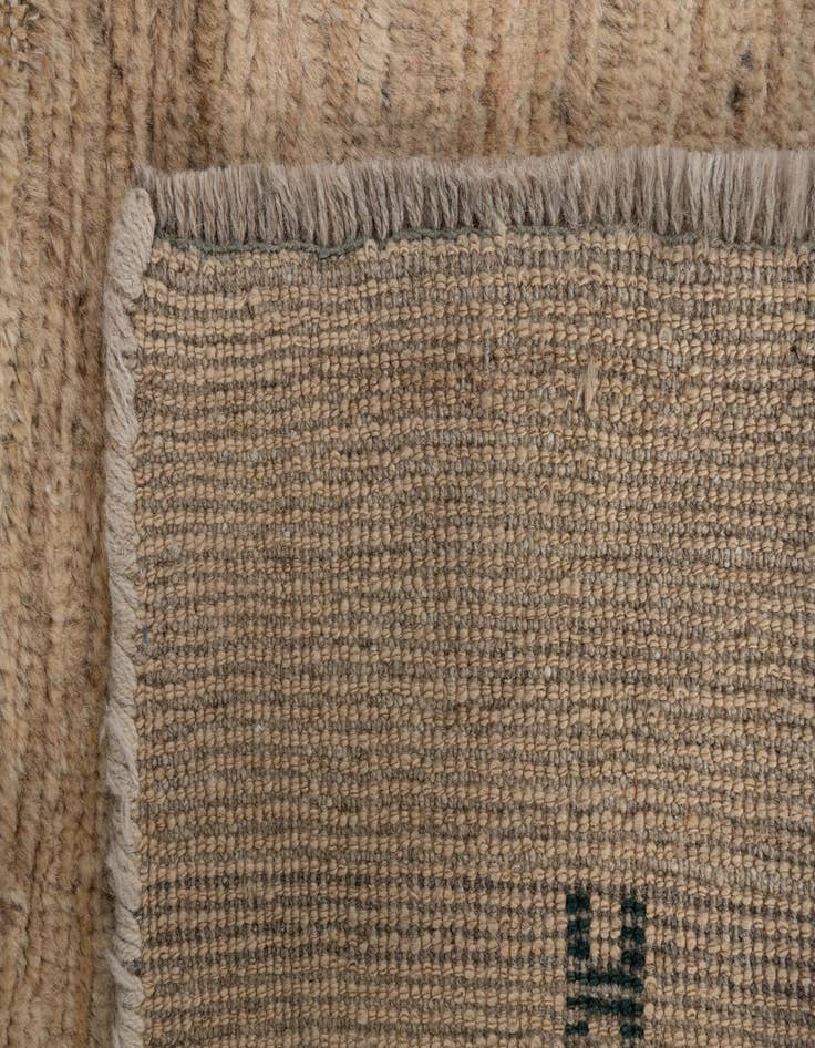 Detail image of 3' 4 x 4' 8  Hand Knotted Gabbeh Wool Rug