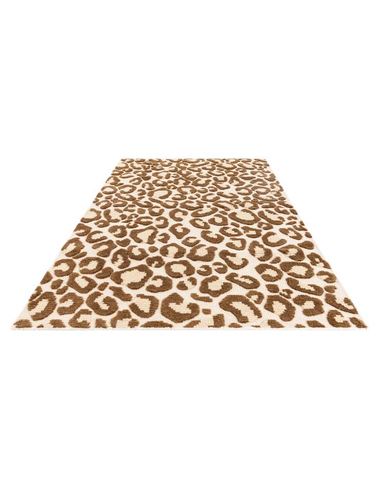 Detail image of 4' 1 x 6' 1 Hand Knotted Gabbeh Rug