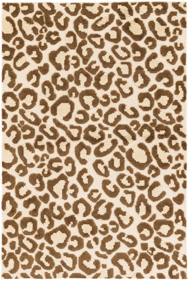 Detail image of 4' 1 x 6' 1 Hand Knotted Gabbeh Rug