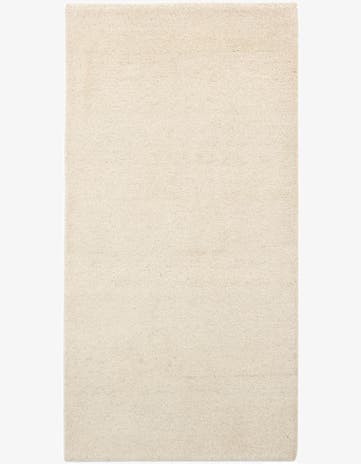 2' 6 x 4' 7 Hand Knotted Gabbeh Wool Rug