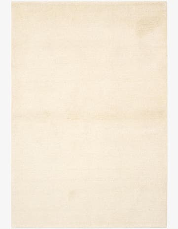 4' 1 x 6' Hand Knotted Gabbeh Wool Rug