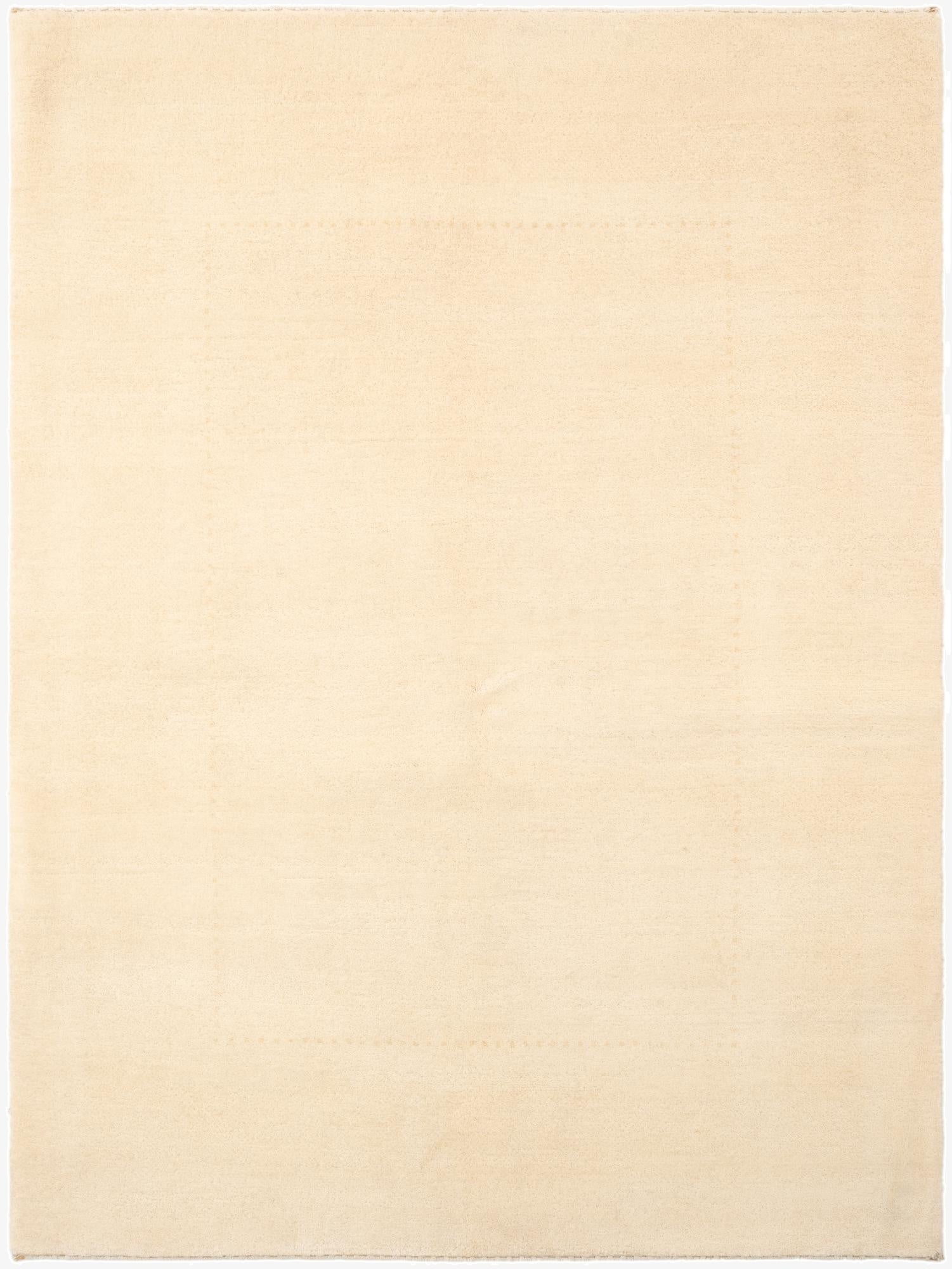 4' 8 x 6' 7  Hand Knotted Gabbeh Wool Rug