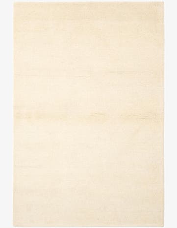 4' x 6' Hand Knotted Gabbeh Wool Rug