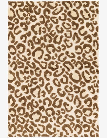 4' 1 x 6' 1 Hand Knotted Gabbeh Rug