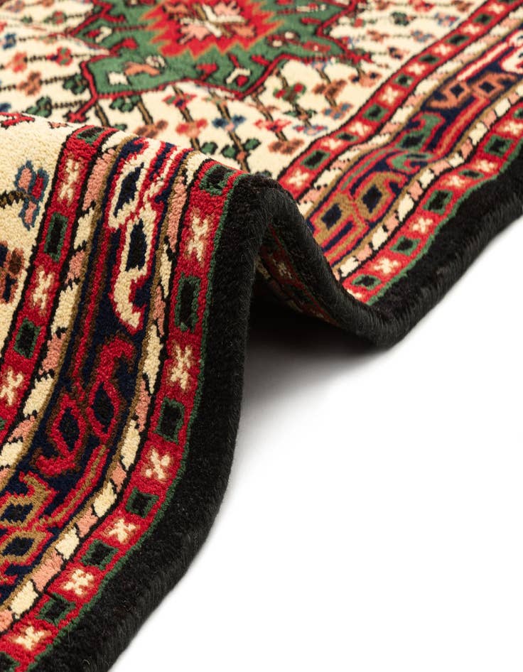 Detail image of 3' 4 x 6' 5 Hand Knotted Gharajeh Wool Rug