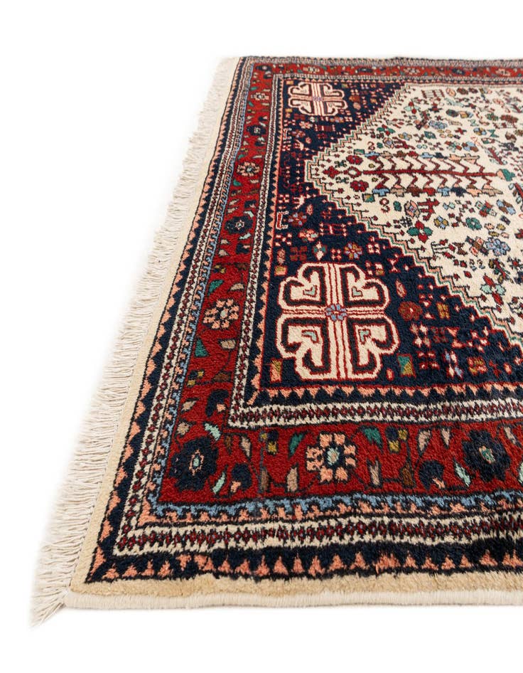Detail image of 5' 7 x 7' 8 Hand Knotted Hamedan Wool Rug