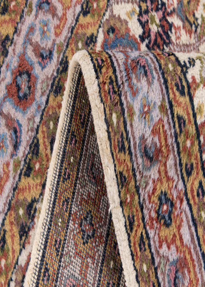 4' 1 x 6' 1 Hand Knotted Hamedan Wool Rug