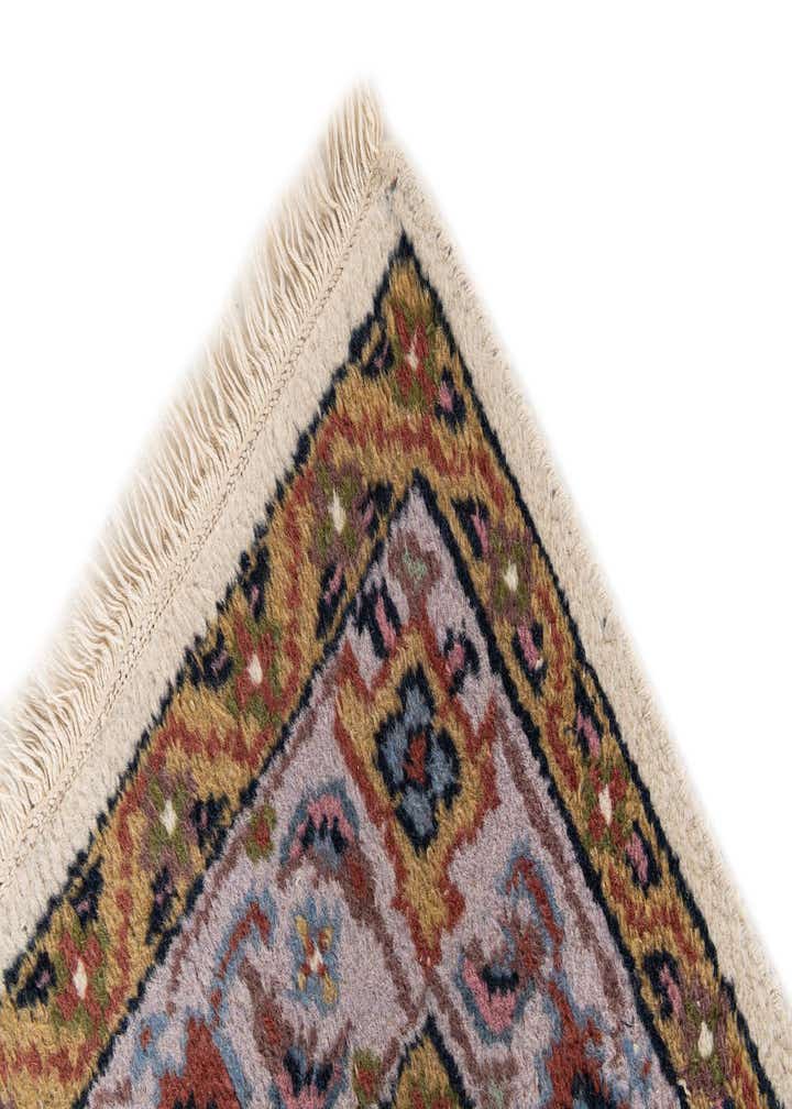 4' 1 x 6' 1 Hand Knotted Hamedan Wool Rug