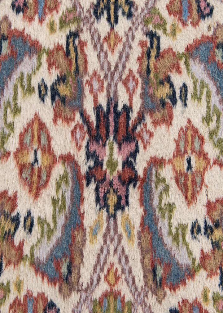 4' 1 x 6' 1 Hand Knotted Hamedan Wool Rug