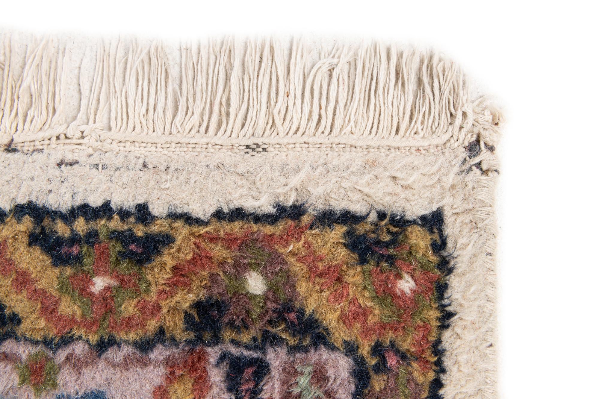 4' 1 x 6' 1 Hand Knotted Hamedan Wool Rug