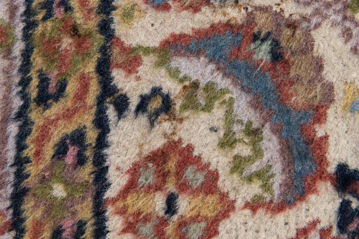 4' 1 x 6' 1 Hand Knotted Hamedan Wool Rug
