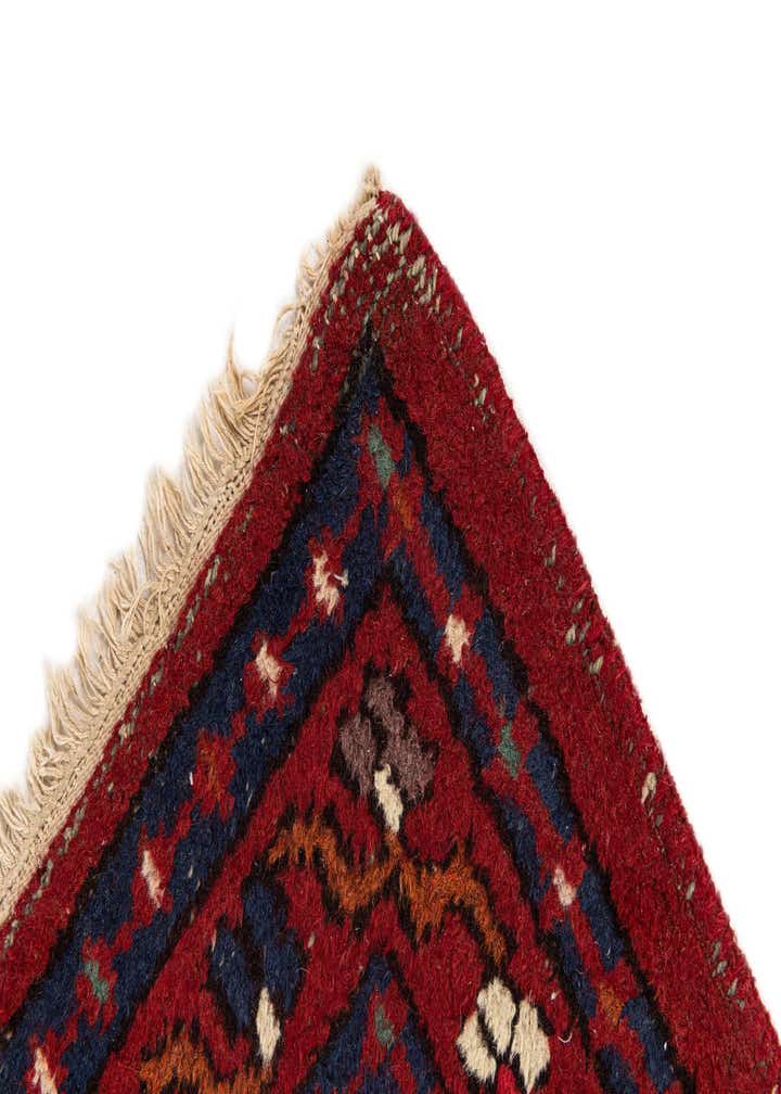 3' 1 x 5' 5 Hand Knotted Hamedan Wool Rug