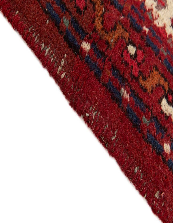 Detail image of 3' 1 x 5' 5 Hand Knotted Hamedan Wool Rug
