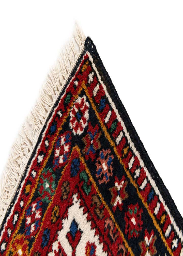 2' x 3' 1 Hand Knotted Hamedan Wool Rug