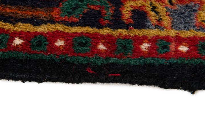 1' 11 x 2' 11 Hand Knotted Hamedan Wool Rug