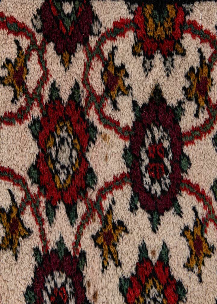 6' 8 x 9' Hand Knotted Hamedan Wool Rug