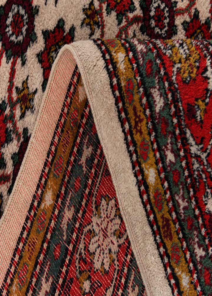 6' 8 x 9' Hand Knotted Hamedan Wool Rug