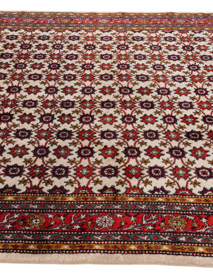Detail image of 6' 8 x 9' Hand Knotted Hamedan Wool Rug