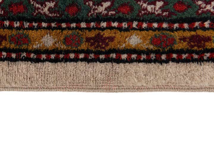 6' 8 x 9' Hand Knotted Hamedan Wool Rug