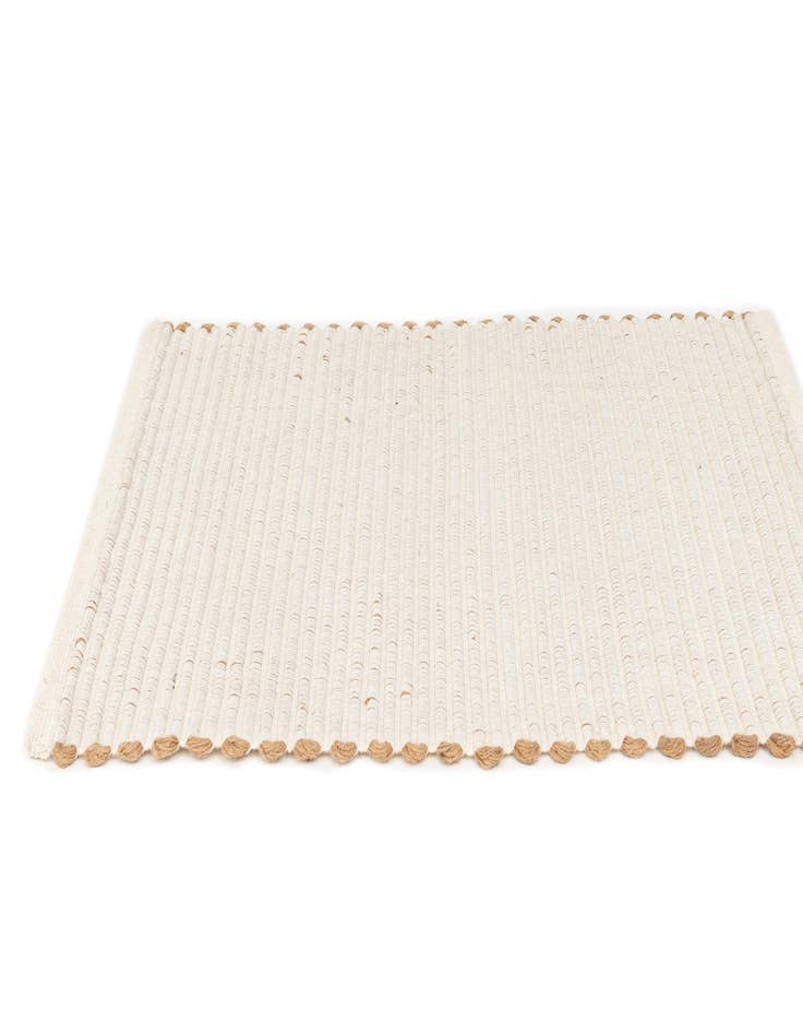 Detail image of 2' 1 x 3' 3 Hand Woven Hand Braided Jute Rug