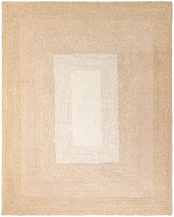 Detail image of 7' 10 x 10' Hand Braided Wool Rug