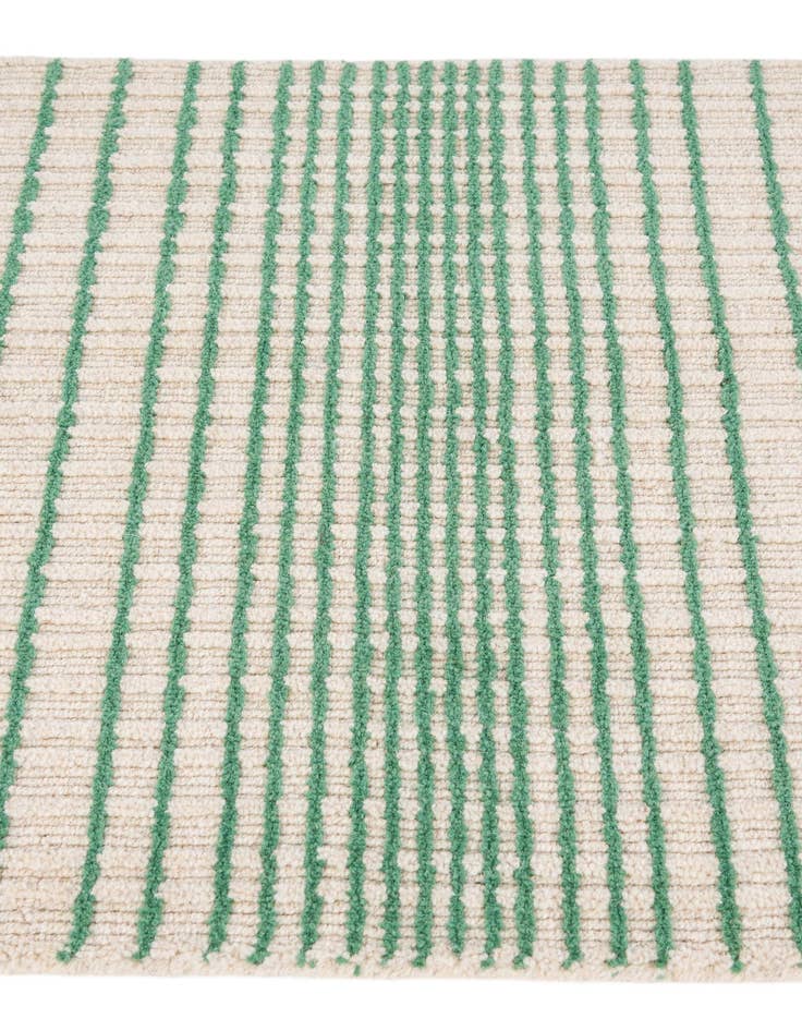 Detail image of 2' 2 x 3' 2  Hand Woven Hand Woven Chindi Cotton Wool Rug