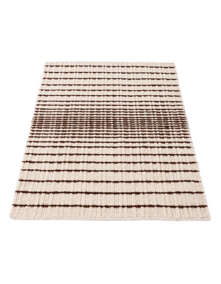 Detail image of 2' 2 x 3' 2  Hand Woven Hand Woven Chindi Cotton Wool Rug