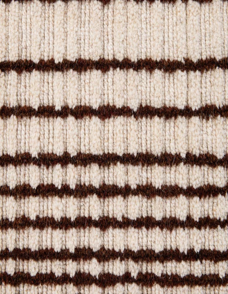 Detail image of 2' 2 x 3' 2  Hand Woven Hand Woven Chindi Cotton Wool Rug