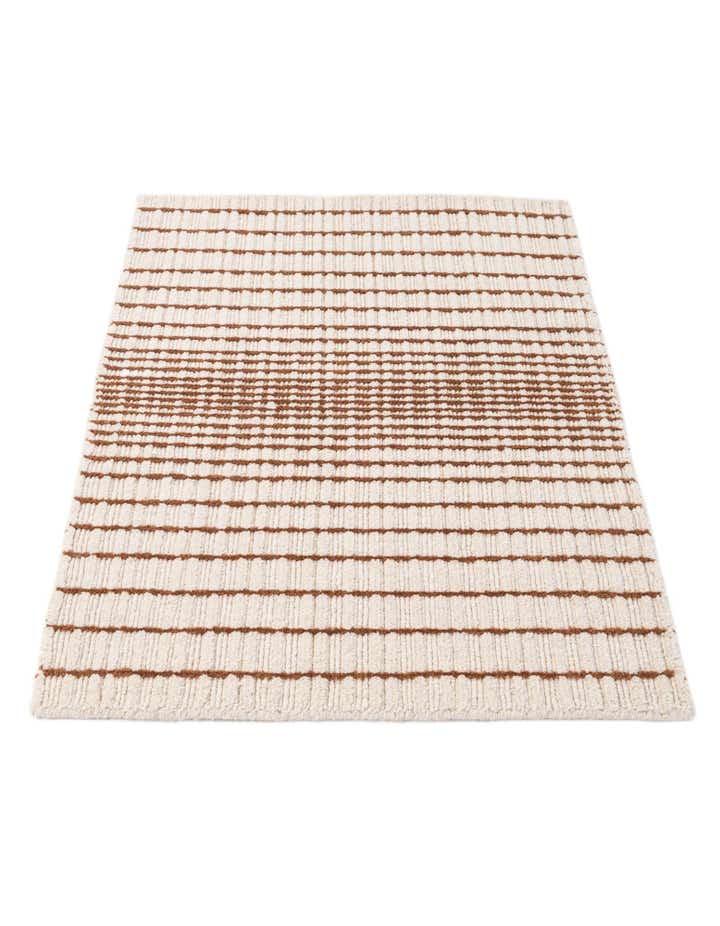 65cm x 95cm Hand Woven Hand Woven Chindi Cotton Wool Rug