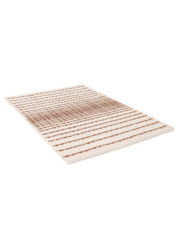 Detail image of 2' 2 x 3' 2  Hand Woven Hand Woven Chindi Cotton Wool Rug