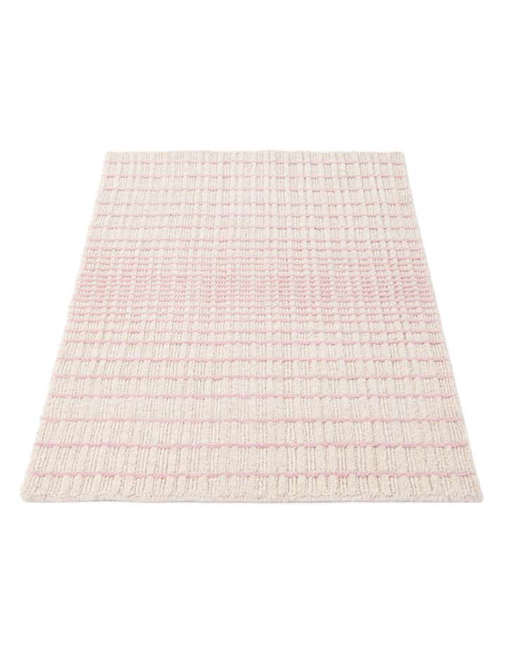 2' 1 x 3' 2 Hand Woven Hand Woven Chindi Cotton Wool Rug