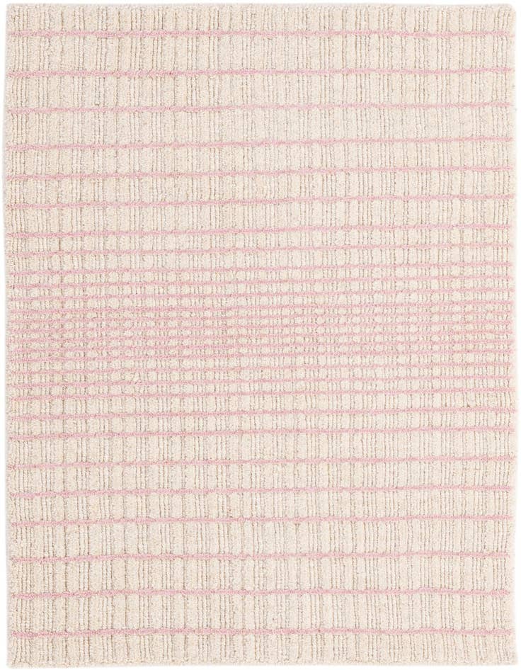 Detail image of 2' 1 x 3' 2 Hand Woven Hand Woven Chindi Cotton Wool Rug