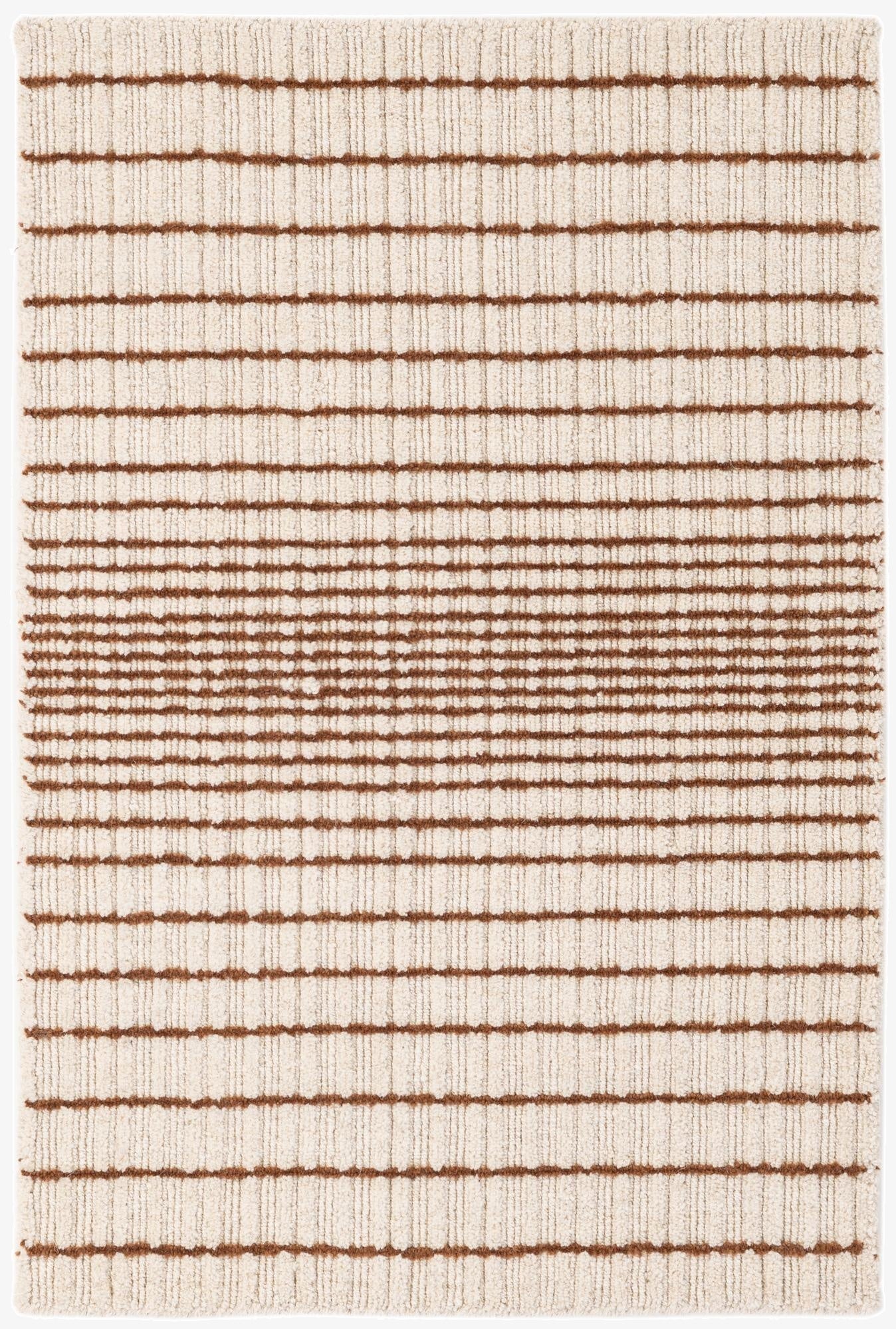 2' 2 x 3' 2  Hand Woven Hand Woven Chindi Cotton Wool Rug