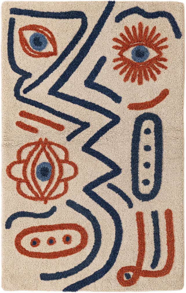 9' x 12' Handtufted Wool Rug