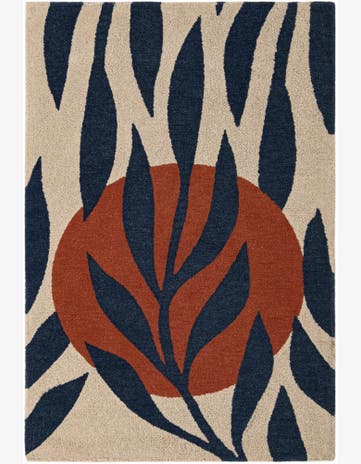 Ivory Handtufted Wool Rug