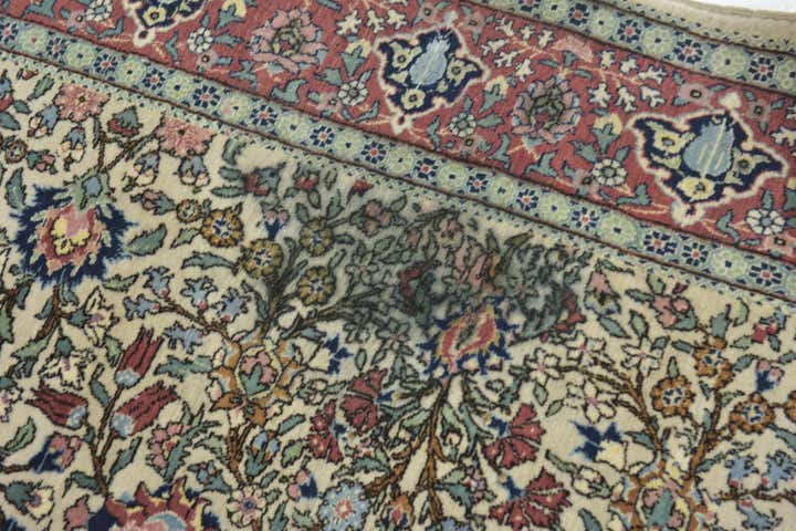 6' 9 x 9' 5 Hand Knotted Hereke Oriental Wool Rug