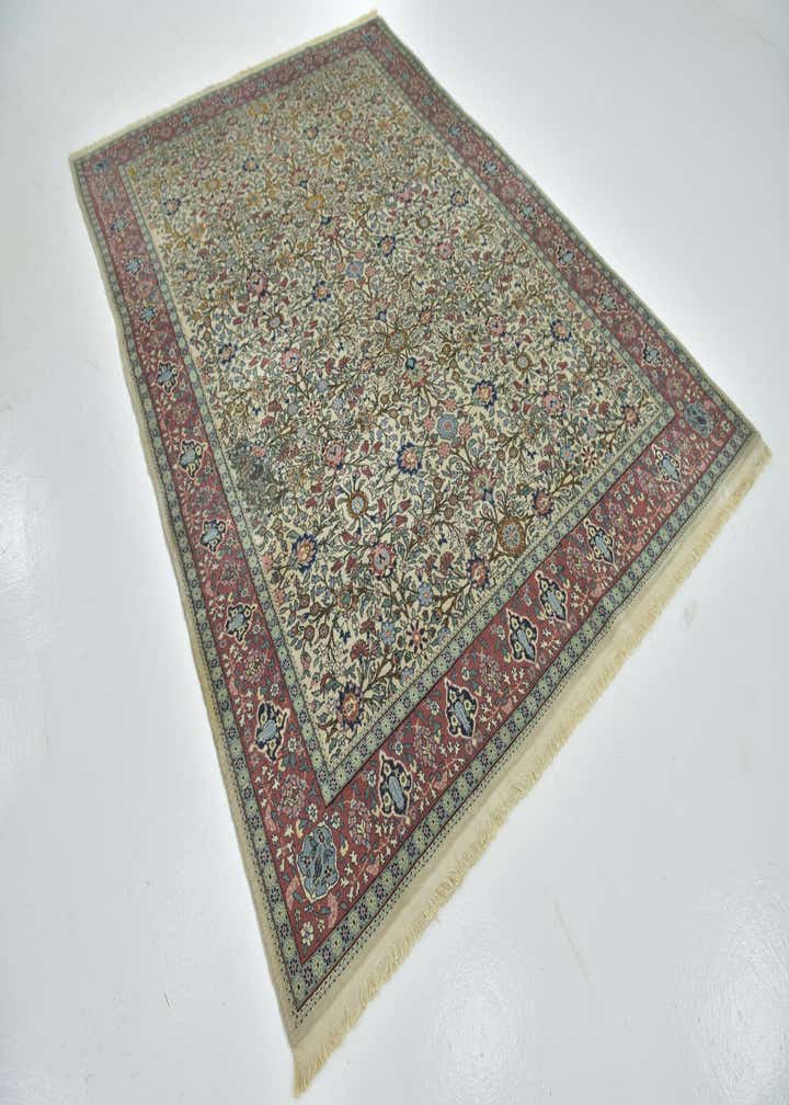 6' 9 x 9' 5 Hand Knotted Hereke Oriental Wool Rug
